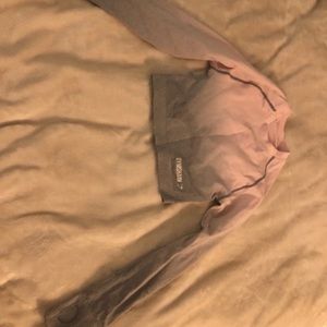 Women’s Gymshark long sleeve crop workout shirt